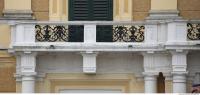 Photo Texture of Building Balcony